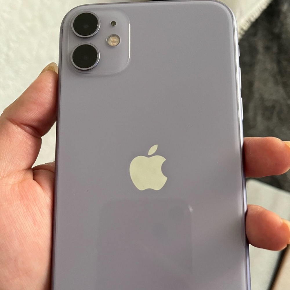 Purple iPhone 11